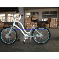 3.0" Fat Tire Ladies Nexus 3 Speed Aluminum Alloy Frame Disc Brake Lady Beach Cruiser Bike